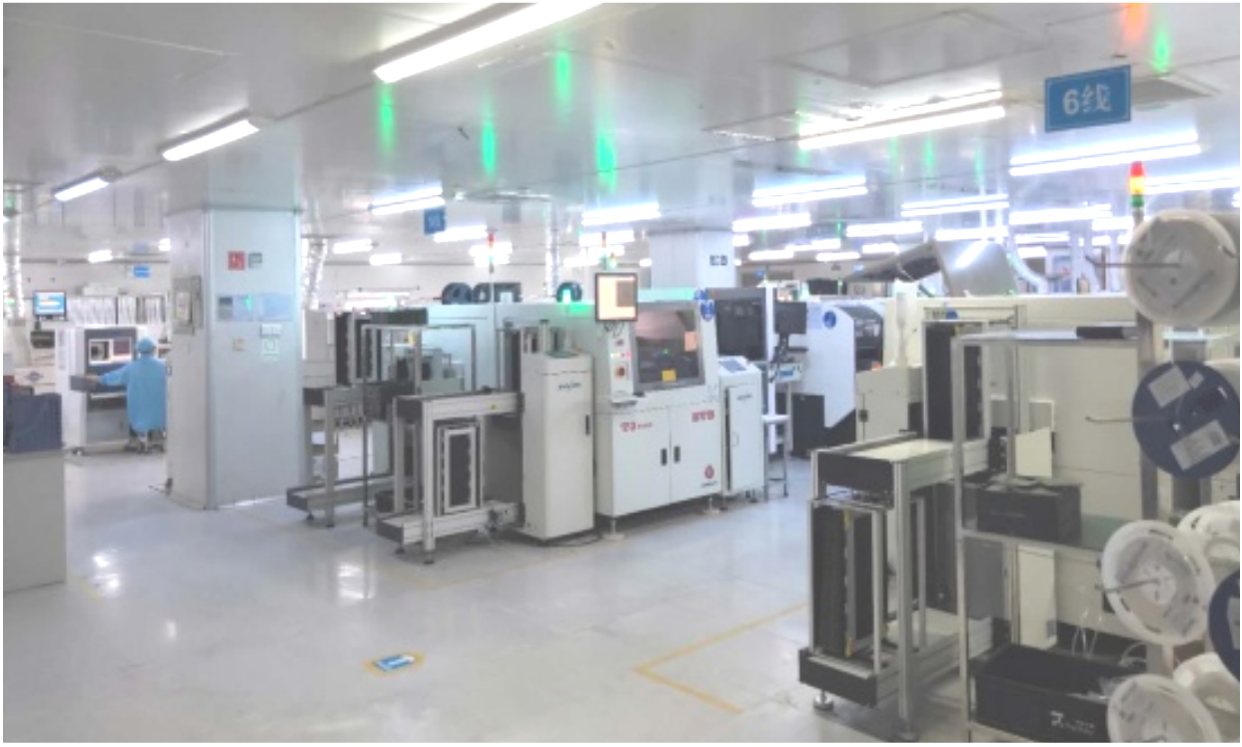 Production line and manufacturing equipment
