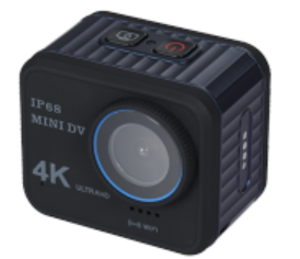 Action camera cube