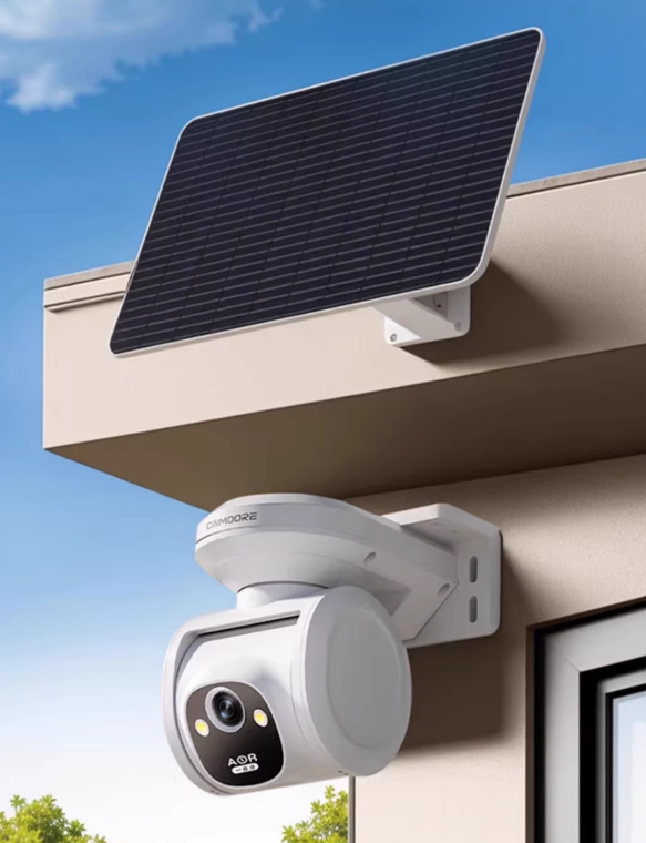 Solar powered 4G camera