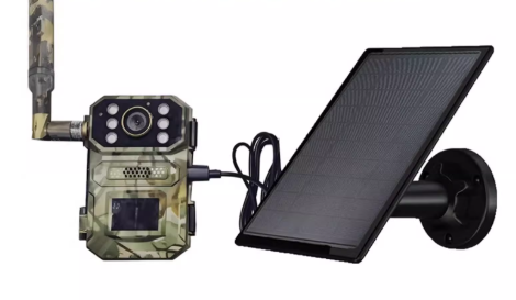 Solar trail camera kit